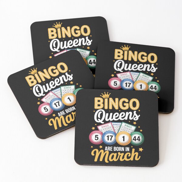 Item preview, BINGO Queens are born in March designed and sold by jkrphoto.