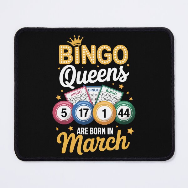 Item preview, BINGO Queens are born in March designed and sold by jkrphoto.