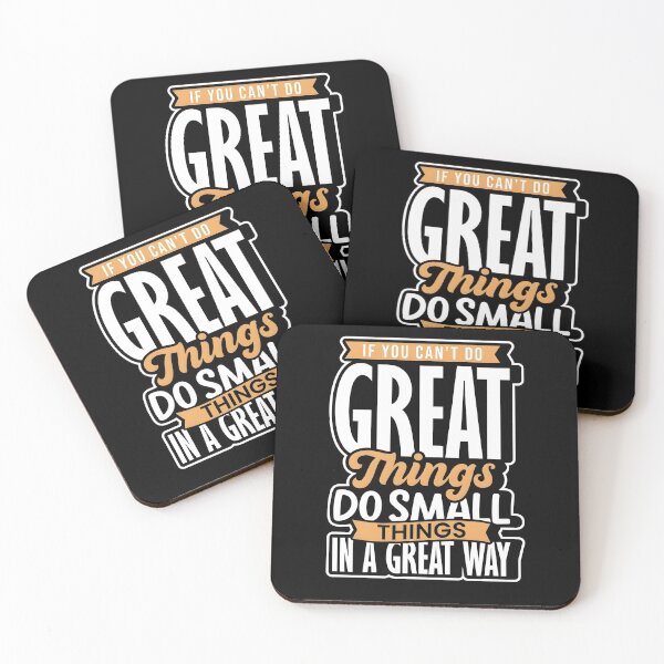 Item preview, Motivational and inspirational - Do Small Things in a Great Way designed and sold by interdesigner.
