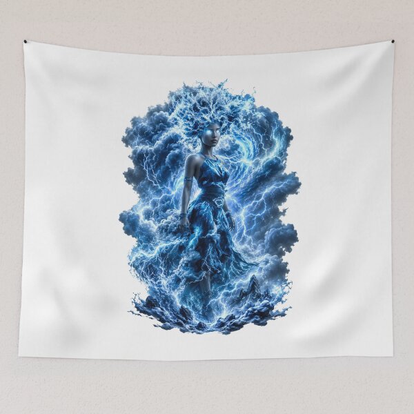 Item preview, Electric Storm Goddess Lightning magic  designed and sold by LC&LCPlatform.