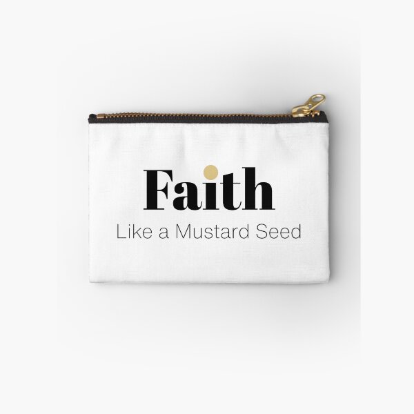 Item preview, Faith Like a Mustard Seed Christian Bible Verse designed and sold by Sachie's Studio.