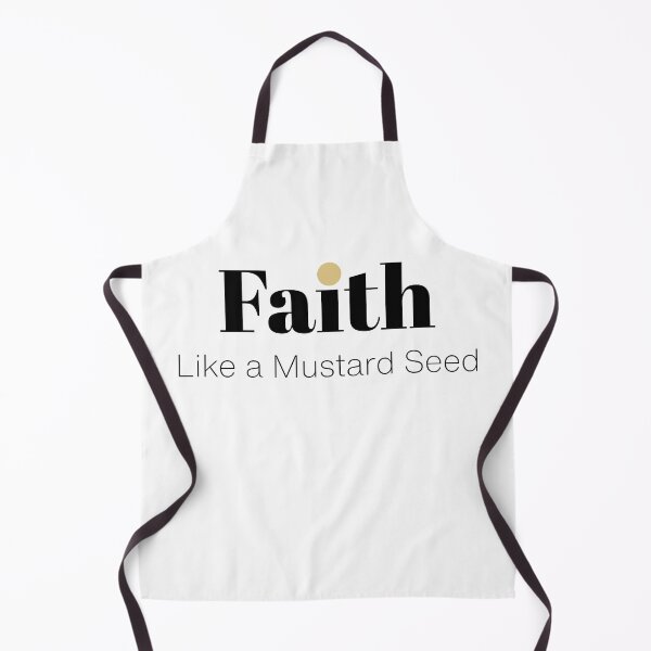 Item preview, Faith Like a Mustard Seed Christian Bible Verse designed and sold by Sachie's Studio.