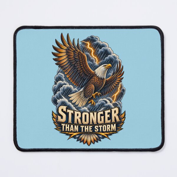 Item preview, Stronger Than the Storm – Powerful Bald Eagle designed and sold by NinaCreator.