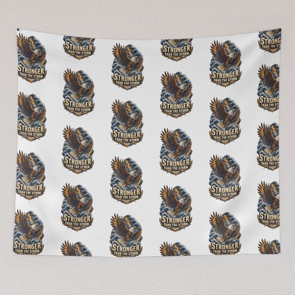 Item preview, Stronger Than the Storm – Powerful Bald Eagle designed and sold by NinaCreator.