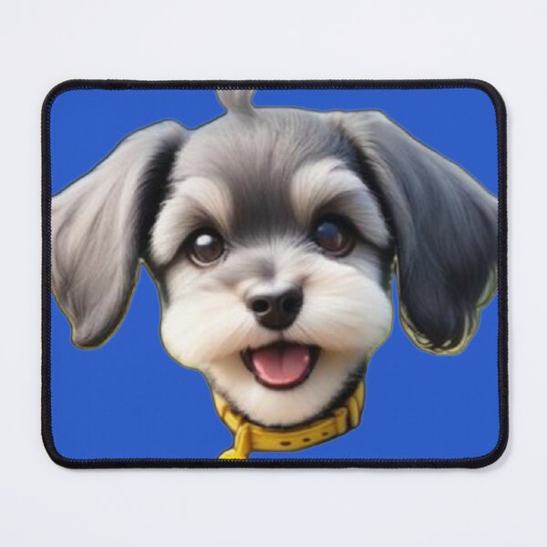 Item preview, Happy Chibi Puppy Dog Yellow Collar Cute designed and sold by MariaPCMaria.