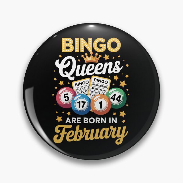 Item preview, BINGO Queens are born in February  designed and sold by jkrphoto.