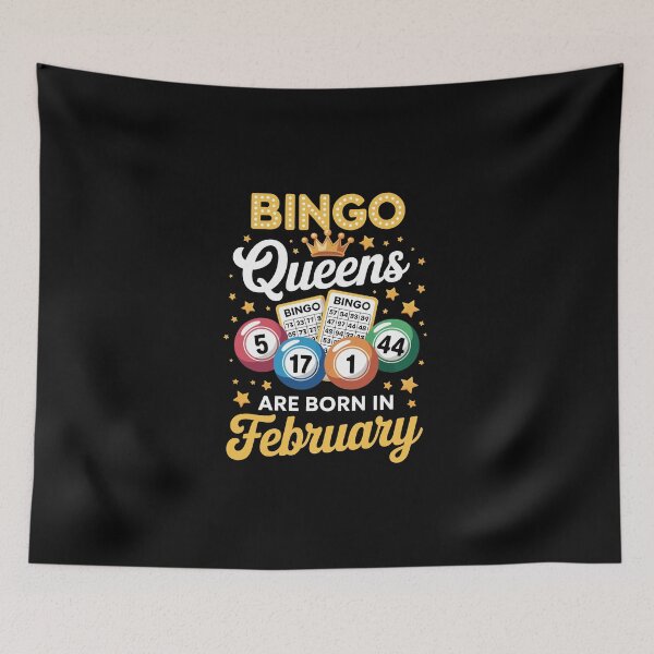 Item preview, BINGO Queens are born in February  designed and sold by jkrphoto.
