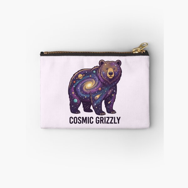 Item preview, Cosmic Grizzly Galaxy Bear Outer Space Stars designed and sold by Amir Faysal.