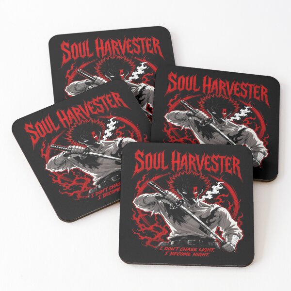 Item preview, Soul Harvester -Samurai Warrior Dark Fantasy – I Become Night designed and sold by TTdesigns123.
