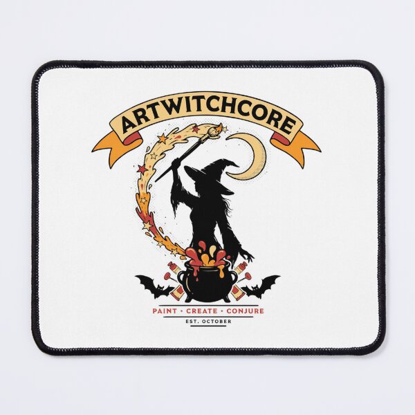Item preview, Witch Artist Halloween T-Shirt | Paint & Potion Magic Cauldron Witchy Graphic Tee v21 designed and sold by DarylWelsh2024.
