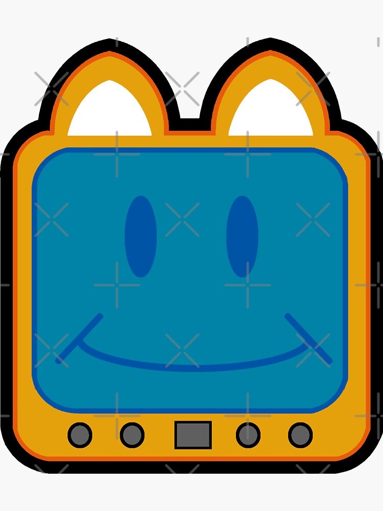 Television Kitty Smiling by eduardorandom