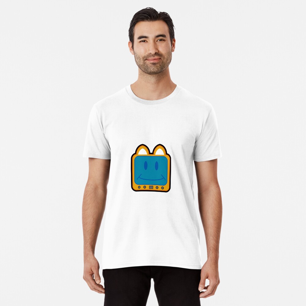 Television Kitty Smiling Premium T-Shirt