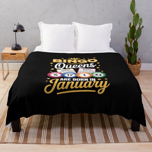 Item preview, BINGO Queens are born in January designed and sold by jkrphoto.