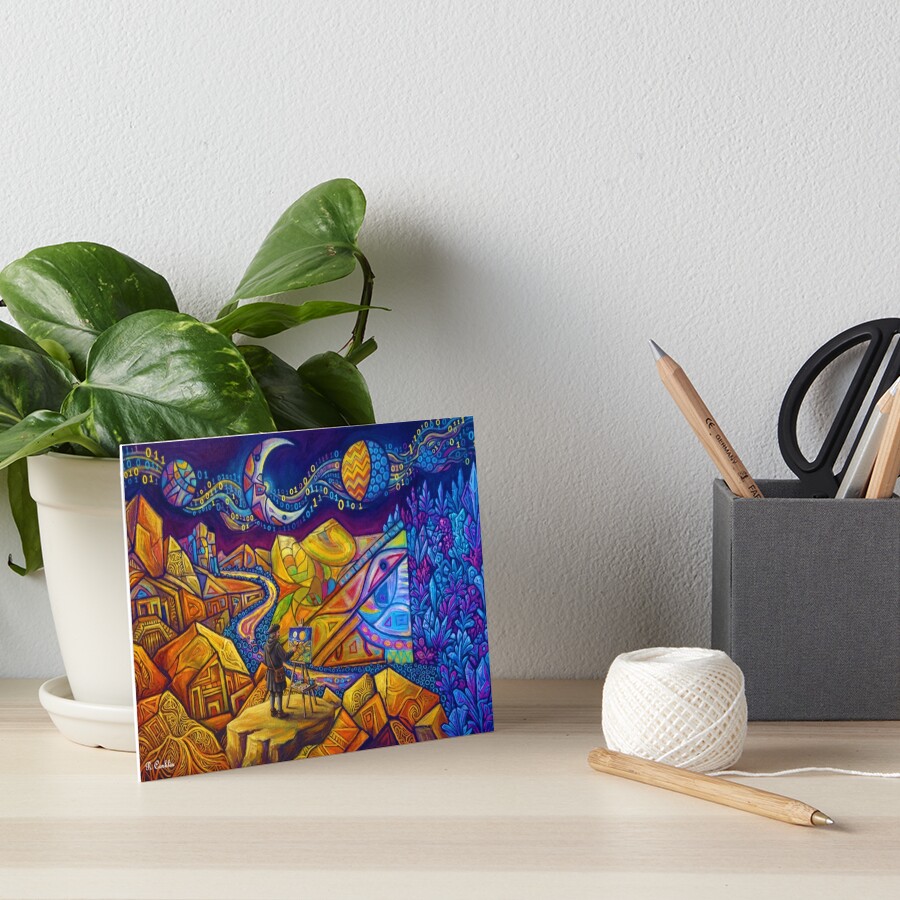 Item preview, Art Board Print designed and sold by RConklinArts.