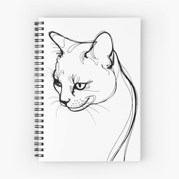 Item preview, Cat's gaze — Monochrome Minimalism designed and sold by ErgTime.