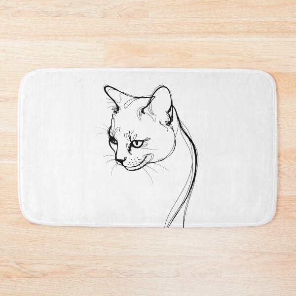 Artikelvorschau, Der Blick der Katze – Monochromer Minimalismus entworfen und verkauft von ErgTime.
