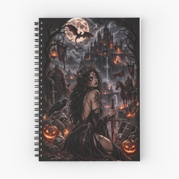 Item preview, Medieval Halloween Sorceress – Dark Gothic Fantasy designed and sold by Meentoos_1.