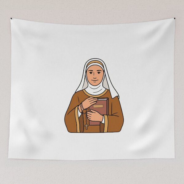 Item preview, Dignified Catholic Mom in Traditional Attire designed and sold by NiftyWrx.