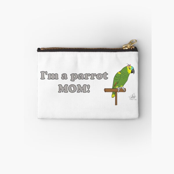 Item preview, I'm a Parrot MOM! Female Blue-fronted Amazon designed and sold by Laughing Parrot Studio.