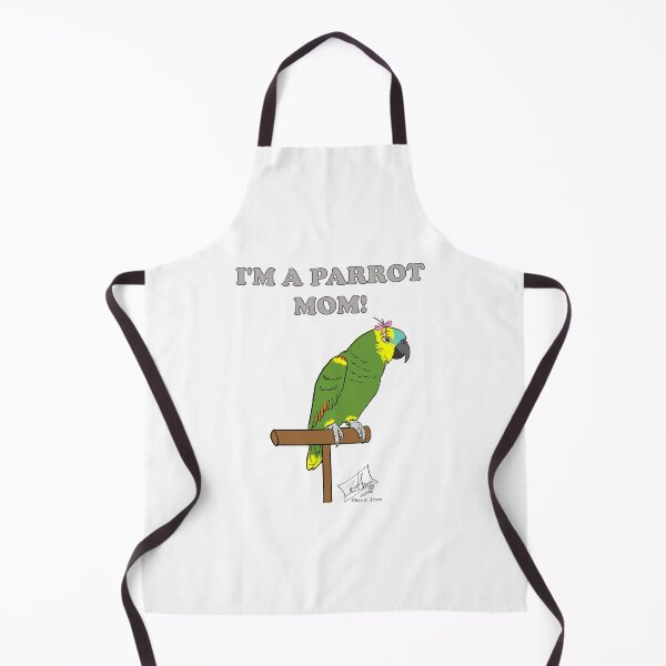 Item preview, I'm a Parrot MOM! Female Blue-fronted Amazon designed and sold by Laughing Parrot Studio.