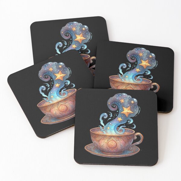 Item preview, Celestial Stars Rising from Teacup designed and sold by Fillthegoat.