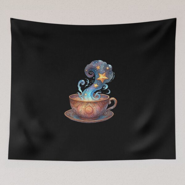 Item preview, Celestial Stars Rising from Teacup designed and sold by Fillthegoat.
