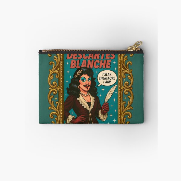 Item preview, Descartes Blanche Philosopher Drag Queen designed and sold by PhilosopherQueen.