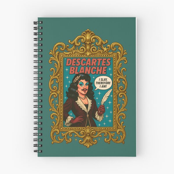 Item preview, Descartes Blanche Philosopher Drag Queen designed and sold by PhilosopherQueen.