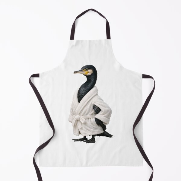 Item preview, Relaxing Bathrobe Great Cormorant designed and sold by Sillytoe.