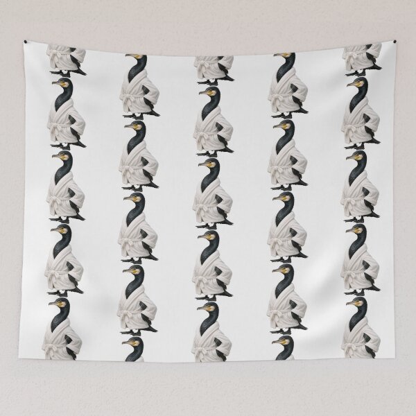 Item preview, Relaxing Bathrobe Great Cormorant designed and sold by Sillytoe.
