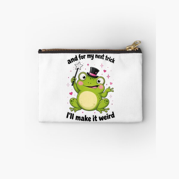 Item preview, And For My Next Trick I'll Make It Weird - Funny Magic Frog designed and sold by Winarrts.