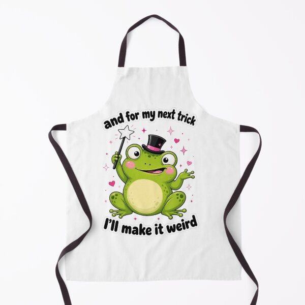 Item preview, And For My Next Trick I'll Make It Weird - Funny Magic Frog designed and sold by Winarrts.
