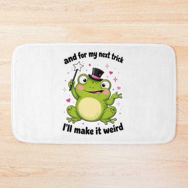 Item preview, And For My Next Trick I'll Make It Weird - Funny Magic Frog designed and sold by Winarrts.