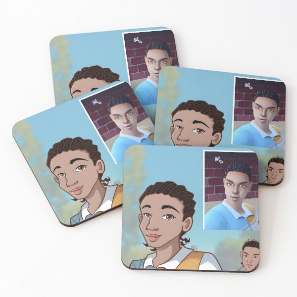 Item preview, Cool Character Illustration with Braids designed and sold by PeaceTypo.