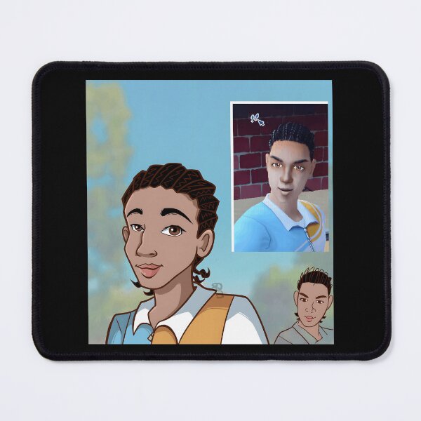 Item preview, Cool Character Illustration with Braids designed and sold by PeaceTypo.