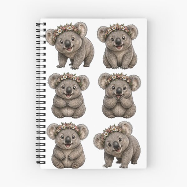 Item preview, 9 Quirkiest, Fluffiest Koalas designed and sold by BRETT'S ART STUDIO.