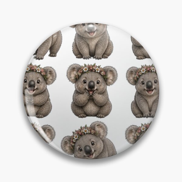 Item preview, 9 Quirkiest, Fluffiest Koalas designed and sold by BRETT'S ART STUDIO.