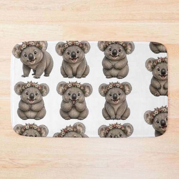 Item preview, 9 Quirkiest, Fluffiest Koalas designed and sold by BRETT'S ART STUDIO.