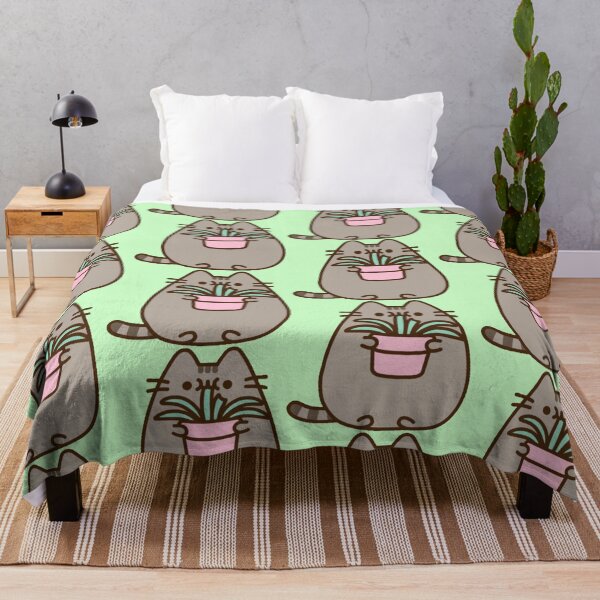 Item preview, spider plant pusheen!!! designed and sold by PLANET-VEE.