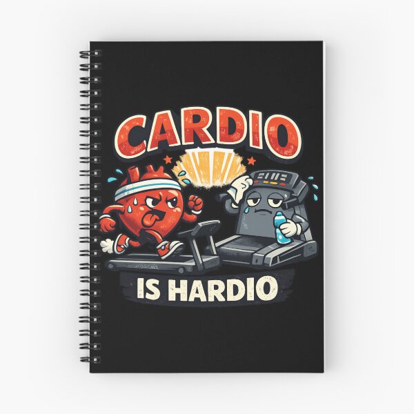 Item preview, Cardio Is Hardio - Funny Treadmill Workout Humor designed and sold by SidTastic .