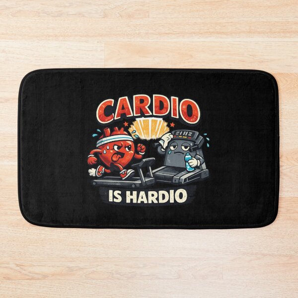 Item preview, Cardio Is Hardio - Funny Treadmill Workout Humor designed and sold by SidTastic .