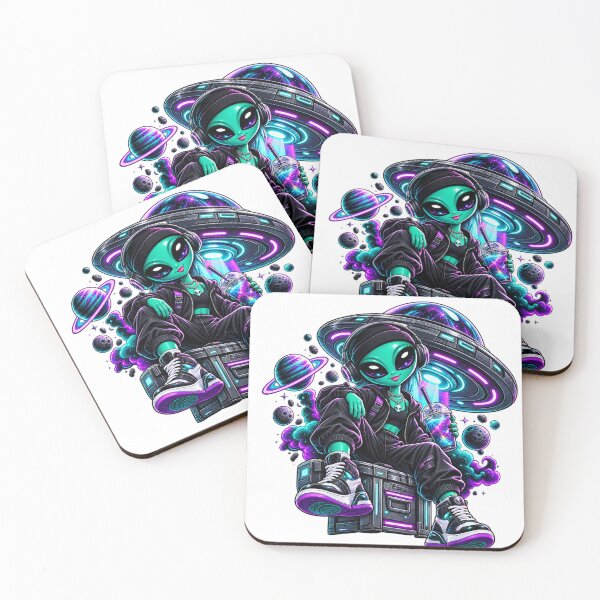 Item preview, Cute Alien Space Streetwear designed and sold by VYBORA Studio.