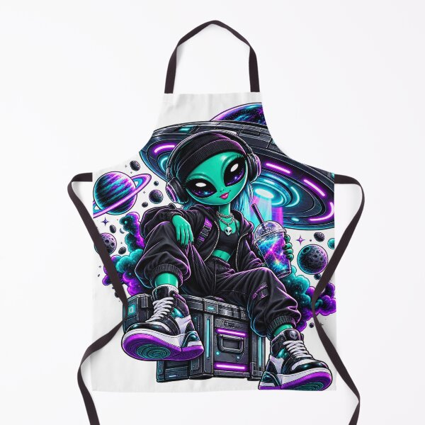 Item preview, Cute Alien Space Streetwear designed and sold by VYBORA Studio.