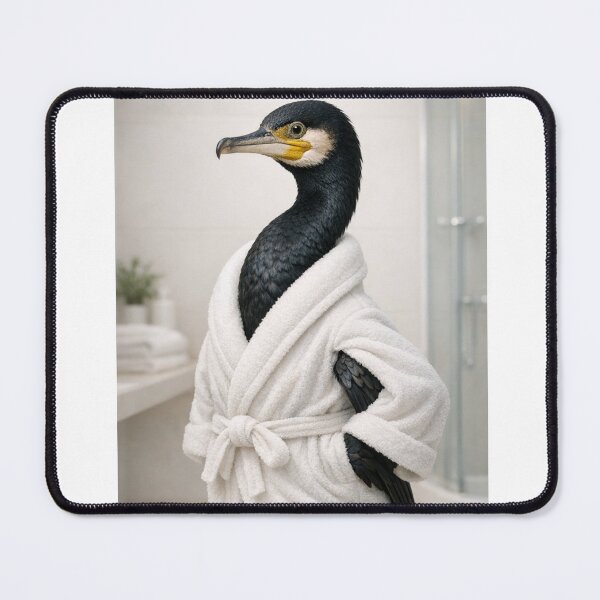 Item preview, Cozy Bathrobe Great Cormorant designed and sold by Sillytoe.