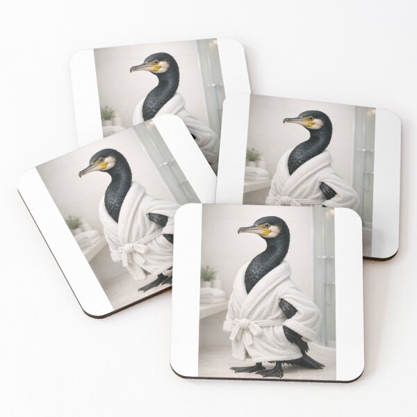 Item preview, Cozy Bathrobe Great Cormorant designed and sold by Sillytoe.
