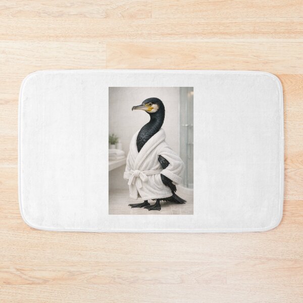 Item preview, Cozy Bathrobe Great Cormorant designed and sold by Sillytoe.