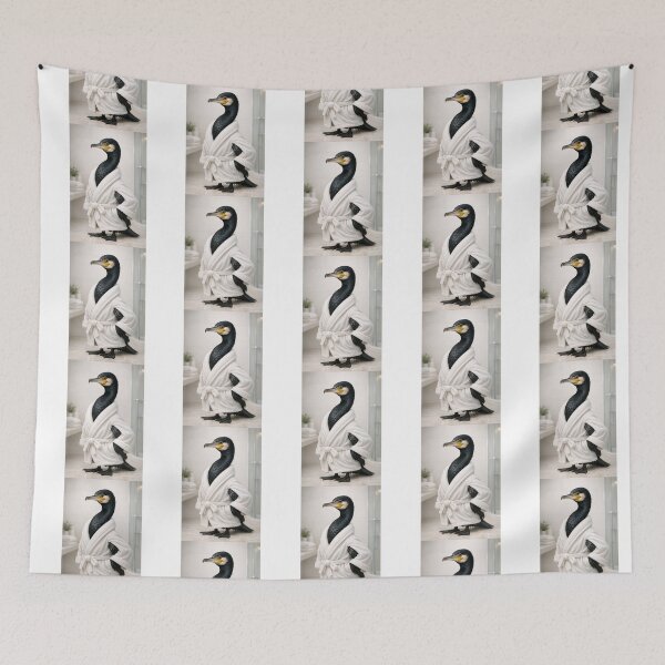 Item preview, Cozy Bathrobe Great Cormorant designed and sold by Sillytoe.