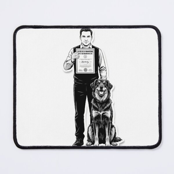 Item preview, Certificate of Unconditional Love for Dogs designed and sold by NiftyWrx.