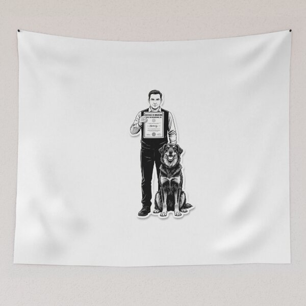 Item preview, Certificate of Unconditional Love for Dogs designed and sold by NiftyWrx.