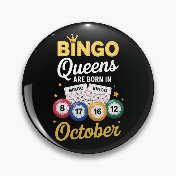 Item preview, BINGO Queens are born in October designed and sold by jkrphoto.